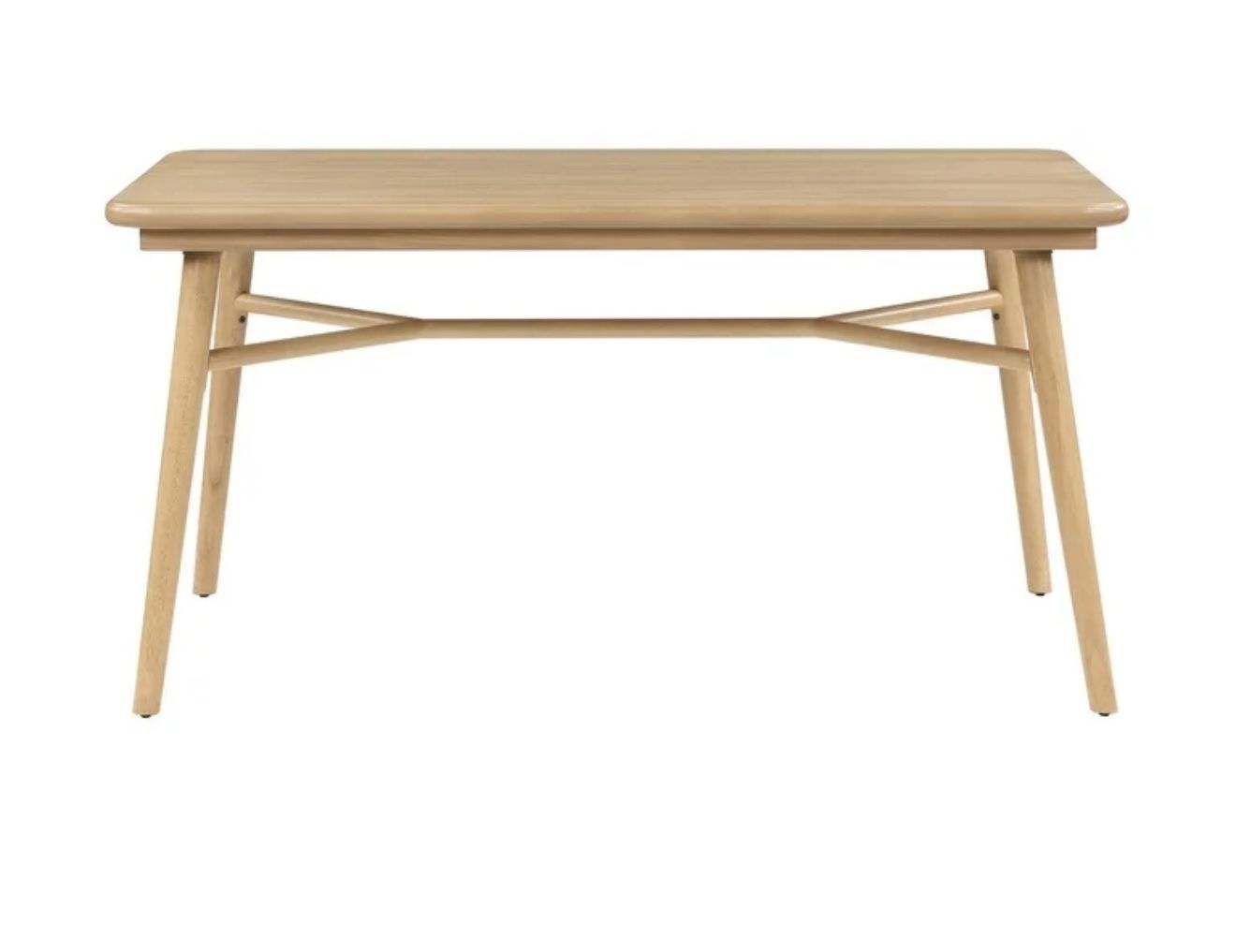 59.5" Rectangle Dining Table - Natural Wood