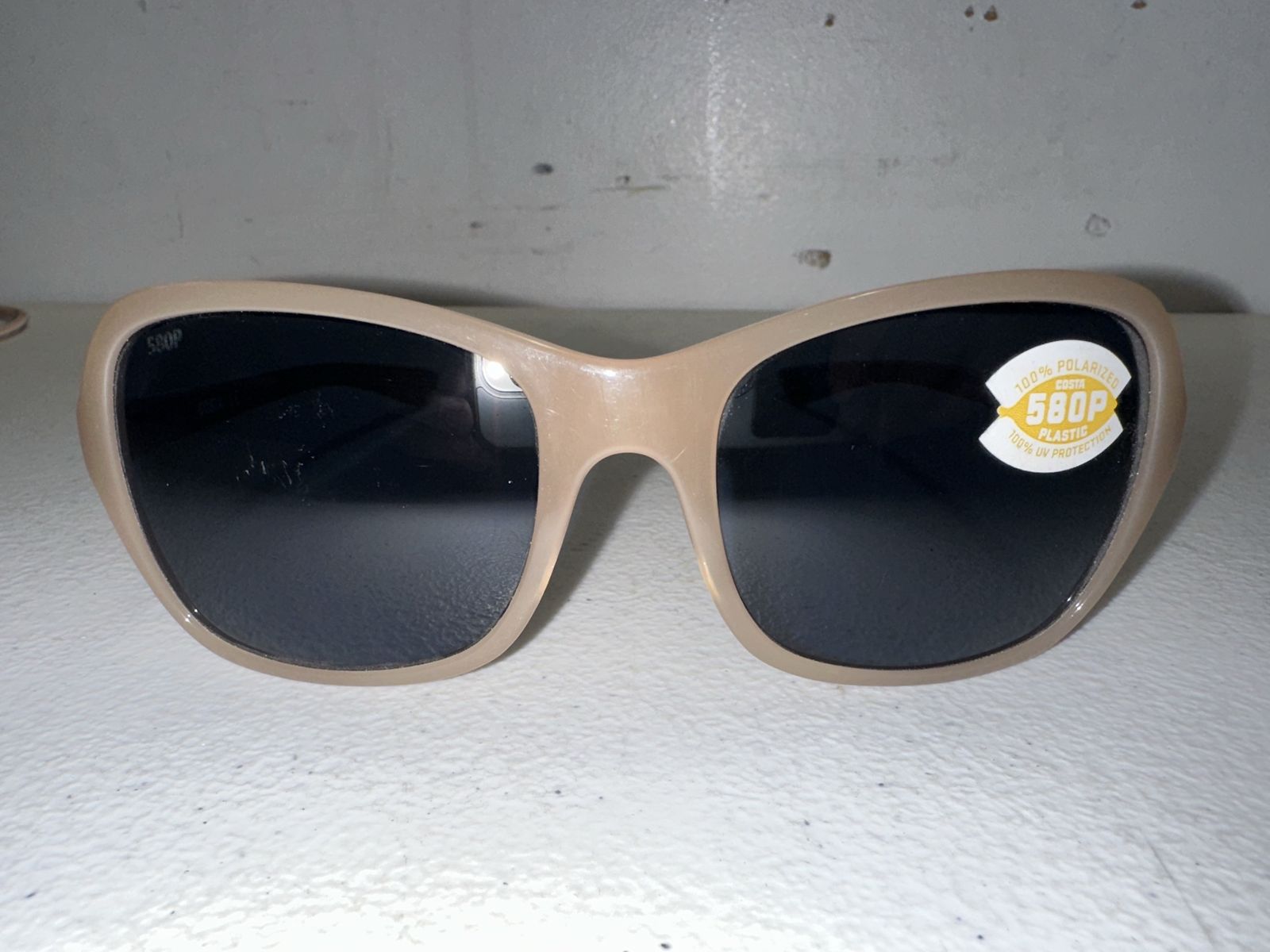 Costa Del Mar Kare Shiny Sand Crystal Sunglasses