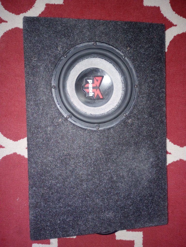 Rockford Fosgate Punch Subwoofer with Ported Enclosure - Deep Bass Car Audio