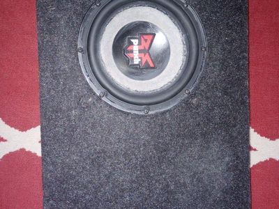 Rockford Fosgate Punch Subwoofer with Ported Enclosure - Deep Bass Car Audio