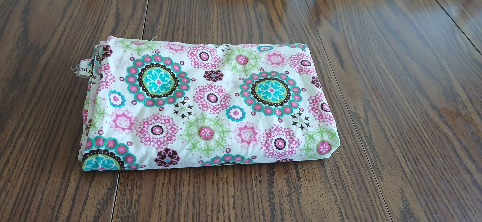 Heavy flowered cotton