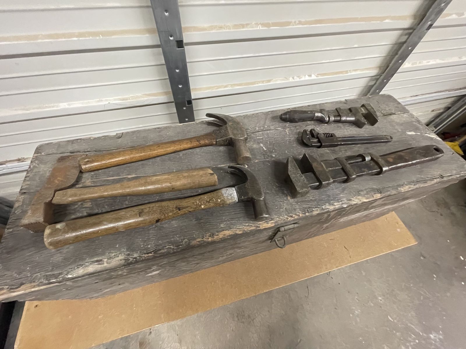 Antique Tools and Chest