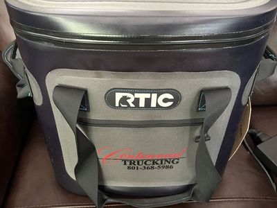 RTIC Soft Cooler 20 | Gray & Black Portable Insulated Bag with Carhartt insulated lunch Bag