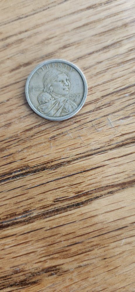 2000-P Sacagawea Golden Dollar Coin