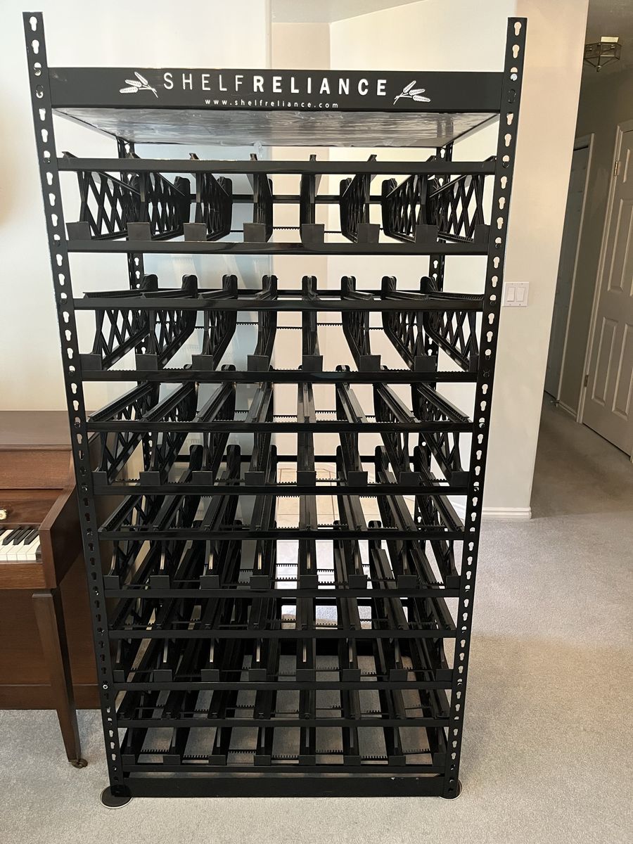 Shelf Reliance Six-Shelf Unit