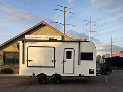 Raynger Elevate Elite! 8x18 / 8.5x18 Toy Hauler 12K Axles TRIPLE QUEEN TENT, Off Grid Solar!!!