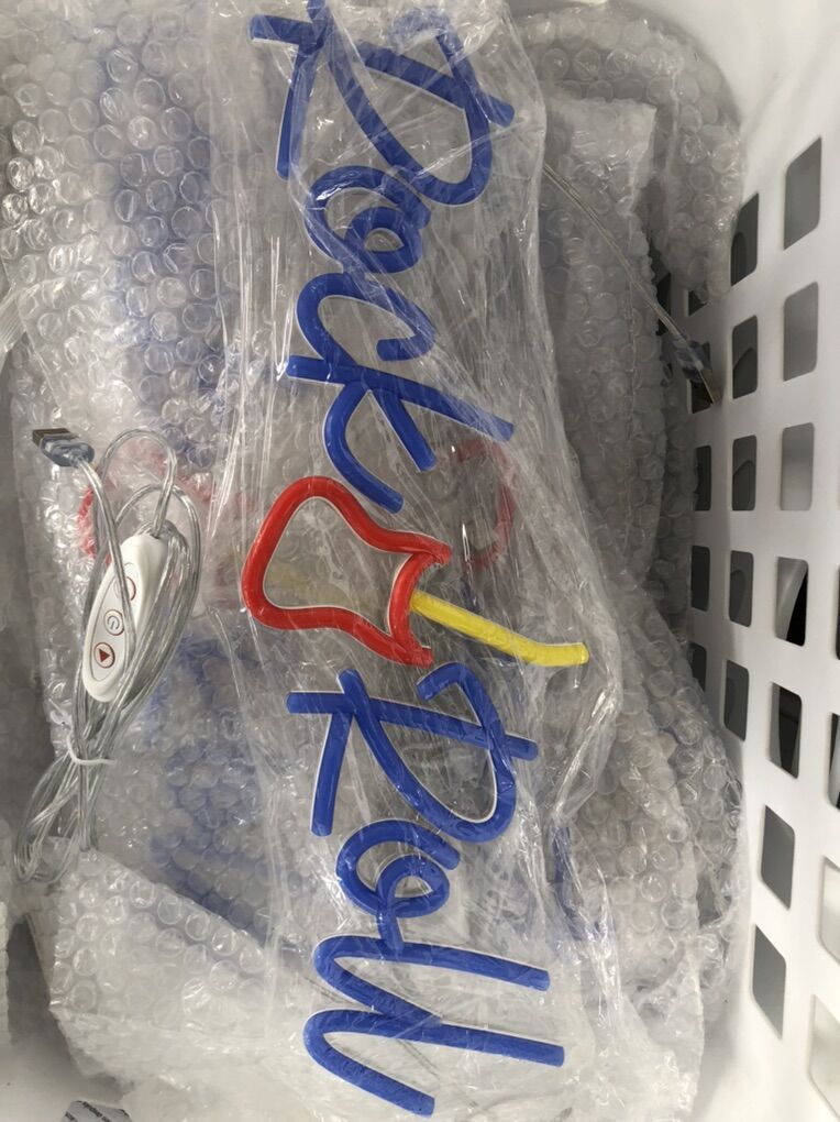 Rock And Roll Neon Sign