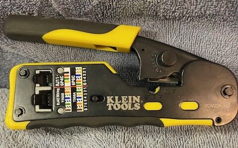 KLEIN VDV226-110 MODULAR DATA PLUG CRIMPER