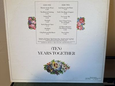 Peter, Paul and Mary - Ten Years Together Vinyl LP Record