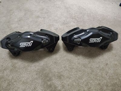 '08 - '17 STI Rear Brembo Brake Calipers WRX Subaru