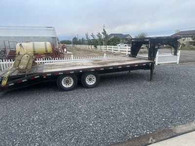 5th wheel flatbed trailer