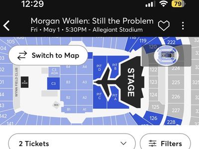 Two tickets to Morgan Wallen