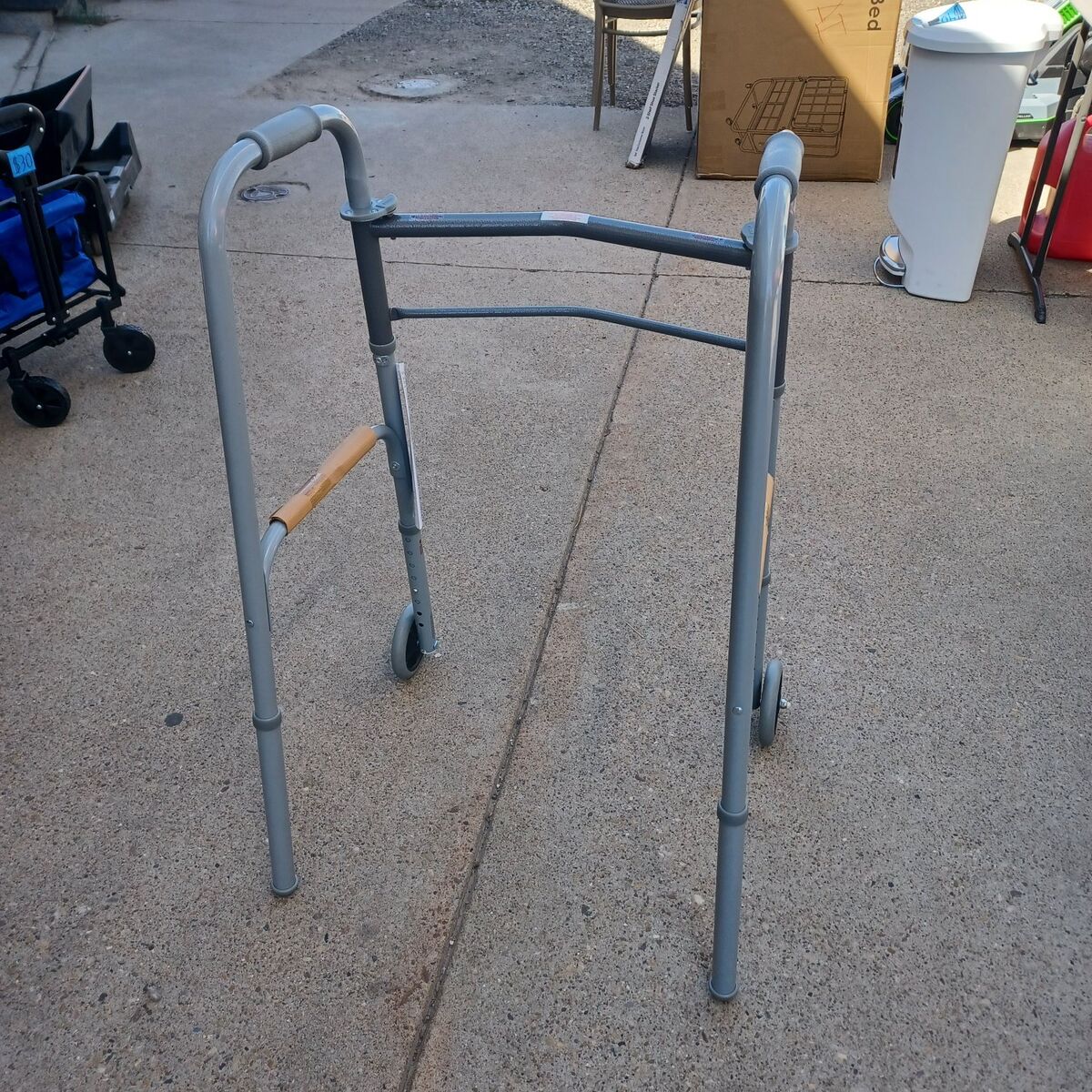 Guardian folding Walker with wheels
