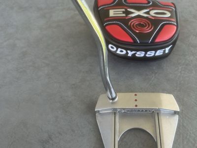 Odyssey white Hot #7 Putter, with new grip ,Headcover Included