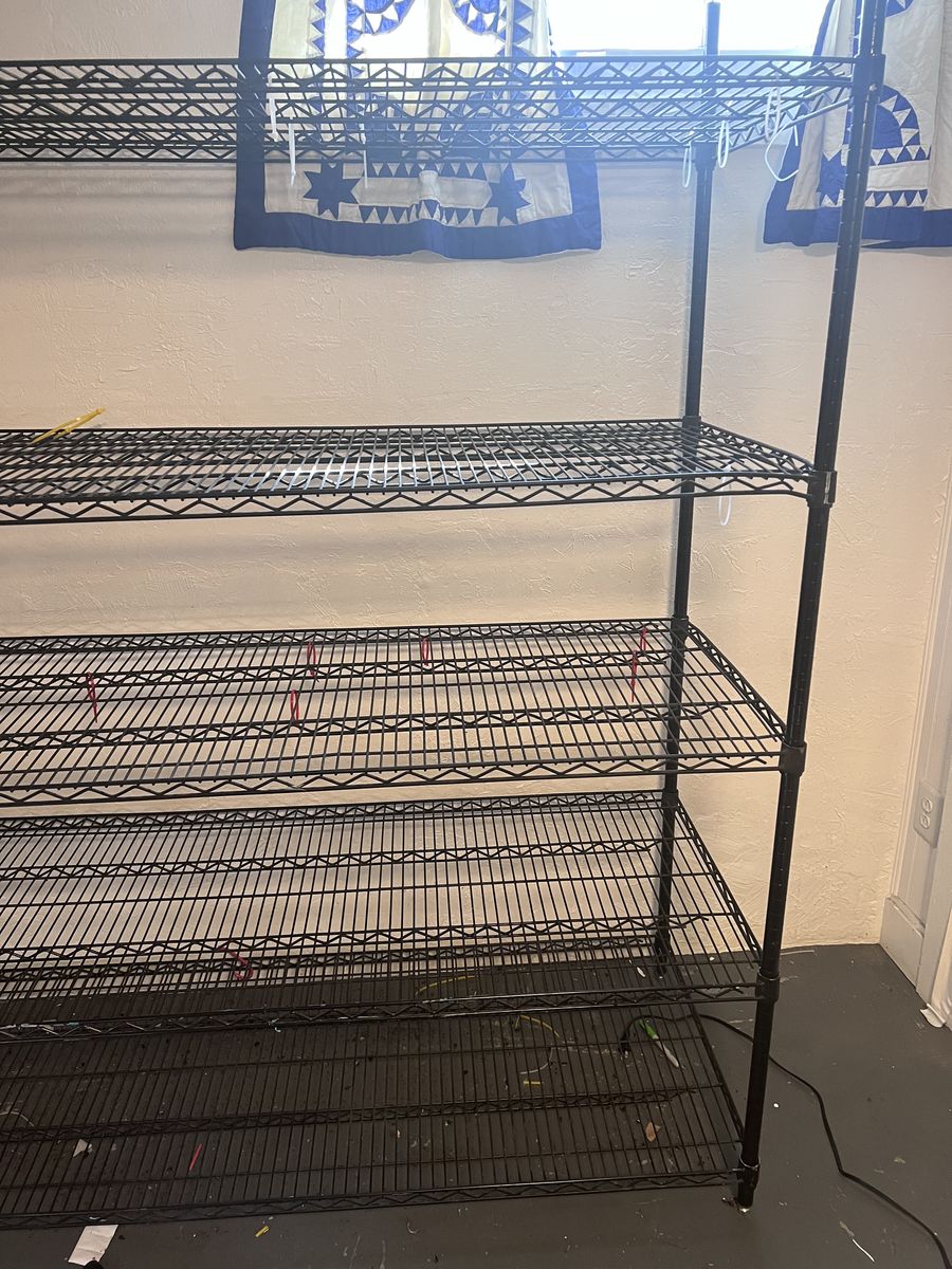 Large Metal Shelf