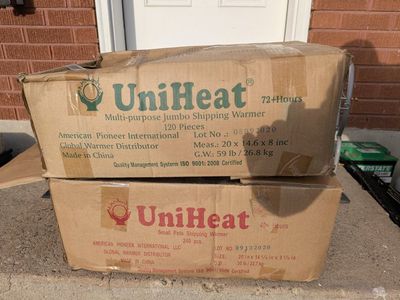 shipping warmers