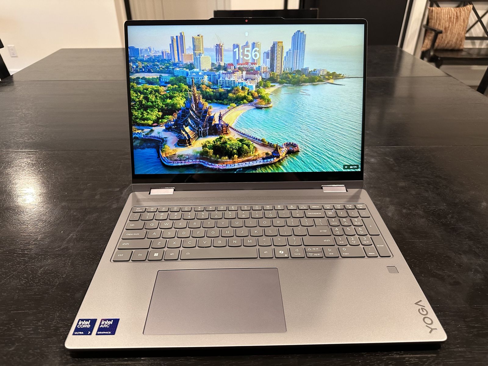 Lenovo Yoga 7i 16" 2K Touchscreen Laptop - Intel Core Ultra 7 256V 2024 16GB RAM 1TB SSD Luna Grey