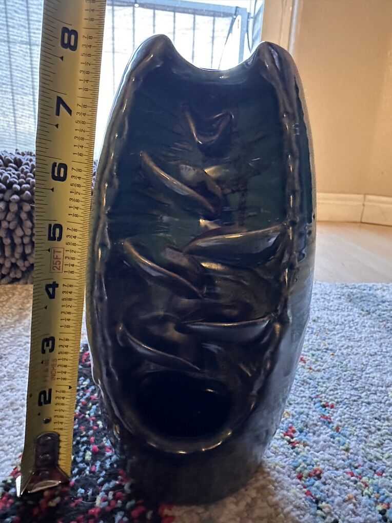 Ceramic Backflow Waterfall Incense Burner – 7.5”