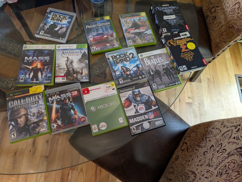 Assorted Video Games