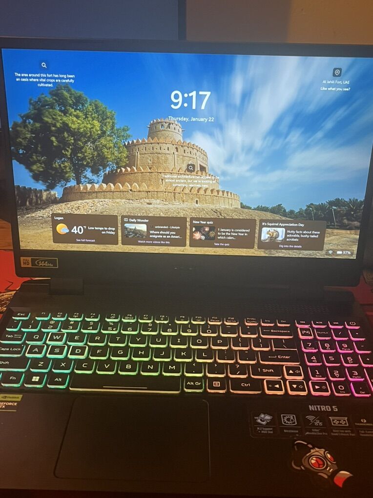 Nitro Gaming Laptop Bundle