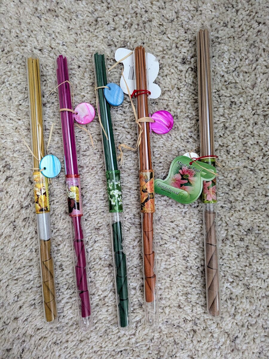 Mind & Soul Incense. 20 Sticks & 8 Cones in each