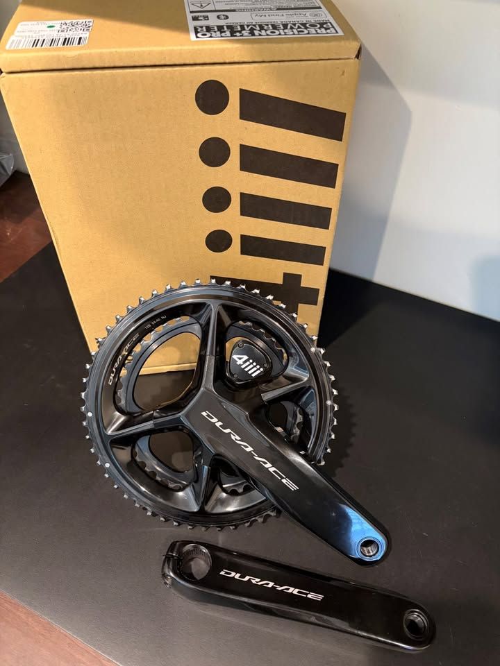 Shimano FC-9200 Dura-Ace 12spd 54/40T 172.5mm 4iiii Precision 3+ Pro Dual Sided Powermeter