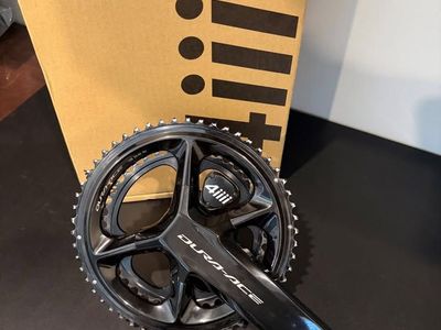 Shimano FC-9200 Dura-Ace 12spd 54/40T 172.5mm 4iiii Precision 3+ Pro Dual Sided Powermeter
