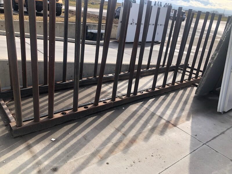 2 steel aframes for granite/quartz slabs