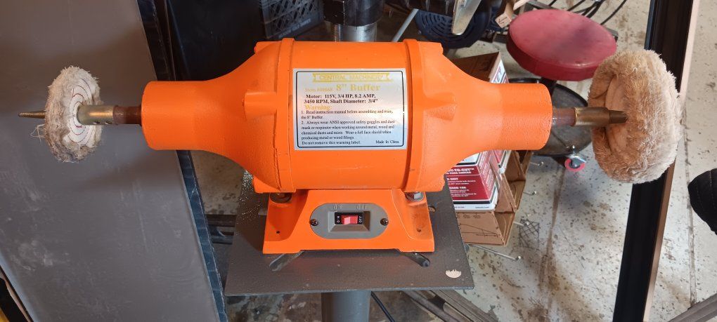 8" BUFFER & STAND