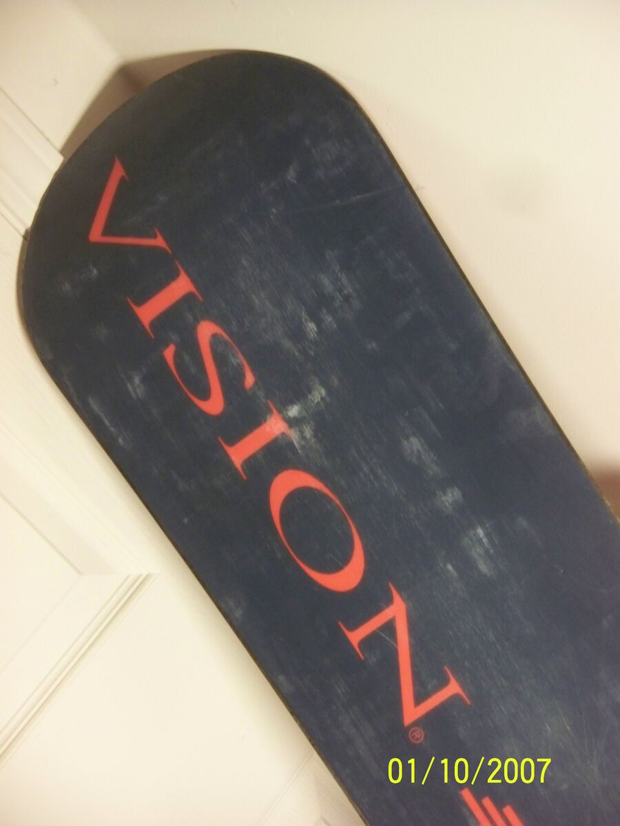 Precision Vision Snowboard & Bindings. 147 cm X 24 cm