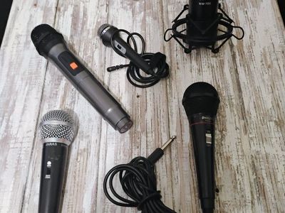 5 Mic's All 5 included