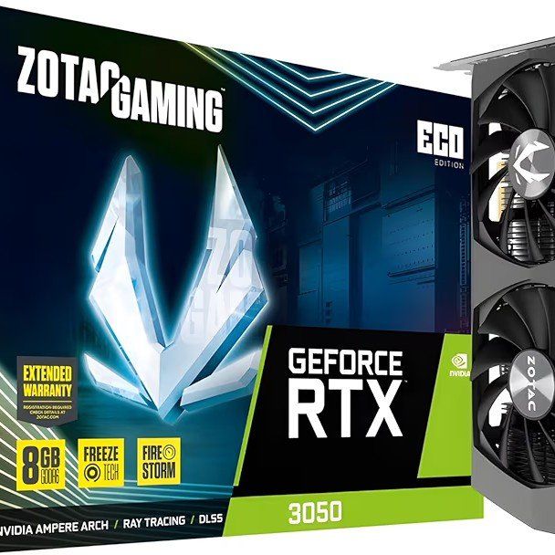 GPU Zotac 3050 8 GB (price negotiable)