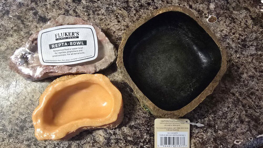 Pet supplies (reptile water dish)