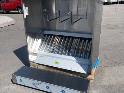 NORTH AMERICAN KITCHEN SOLUTIONS Commercial Kitchen Exhaust Hood Stainless Steel TX226146