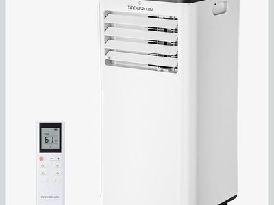 10000 BTU Portable Air Conditioners, 4-in-1 Quiet Portable Ac with Cooling, Dehumidifier, Fan & Sleep Modes, 2 Speeds, 480 sq ft
