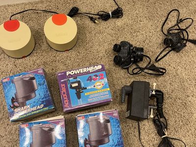 New old stock aquarium supplies