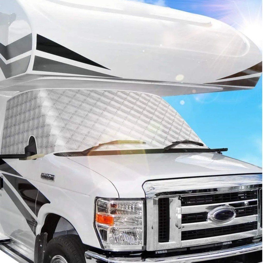 Portable Thermal Windscreen Cover Rv