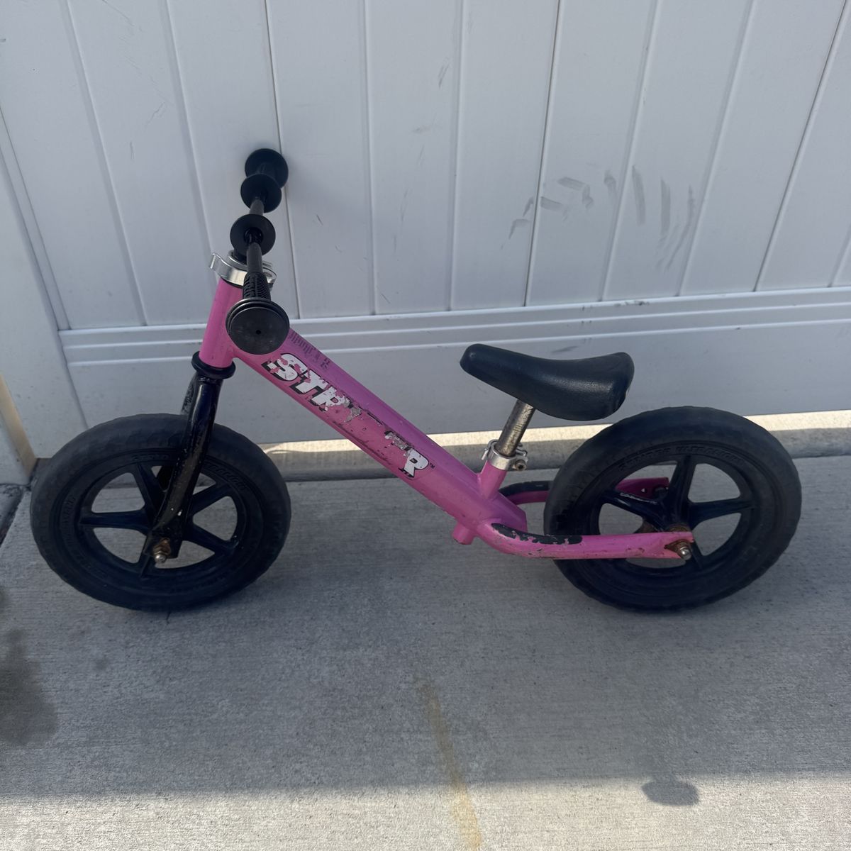 Strider 12” Classic Pink Balance Bike - Used, Ready for First Rides