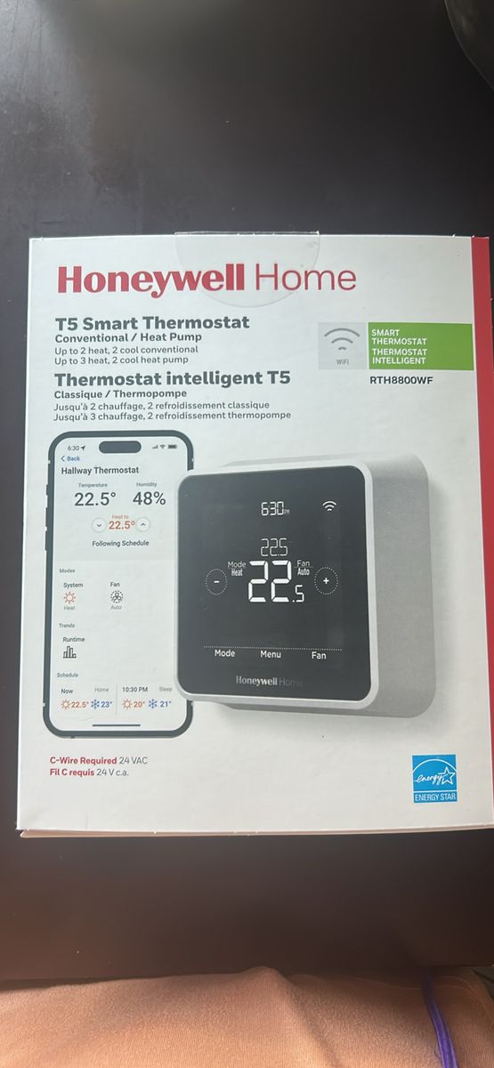 Honeywell T5 thermostat new in Box