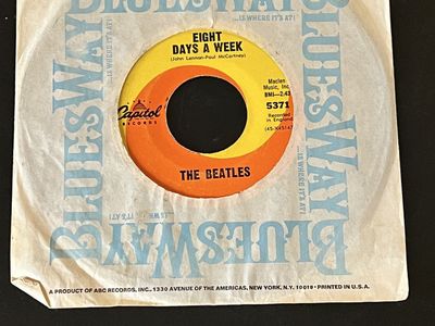 The Beatles - Eight Days A Week / I Don't Want To Spoil The Party 7" Vinyl 45 RPM Capitol 5371