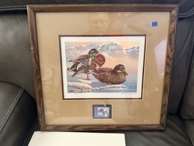 Migratory waterfowl limited stamp and prints