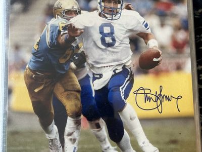 Steve Young BYU Autograph 8x10 COA Signed 8x10