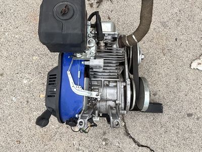 Dirt Bike Engine Two Stroke 250 Cc Plus Chain