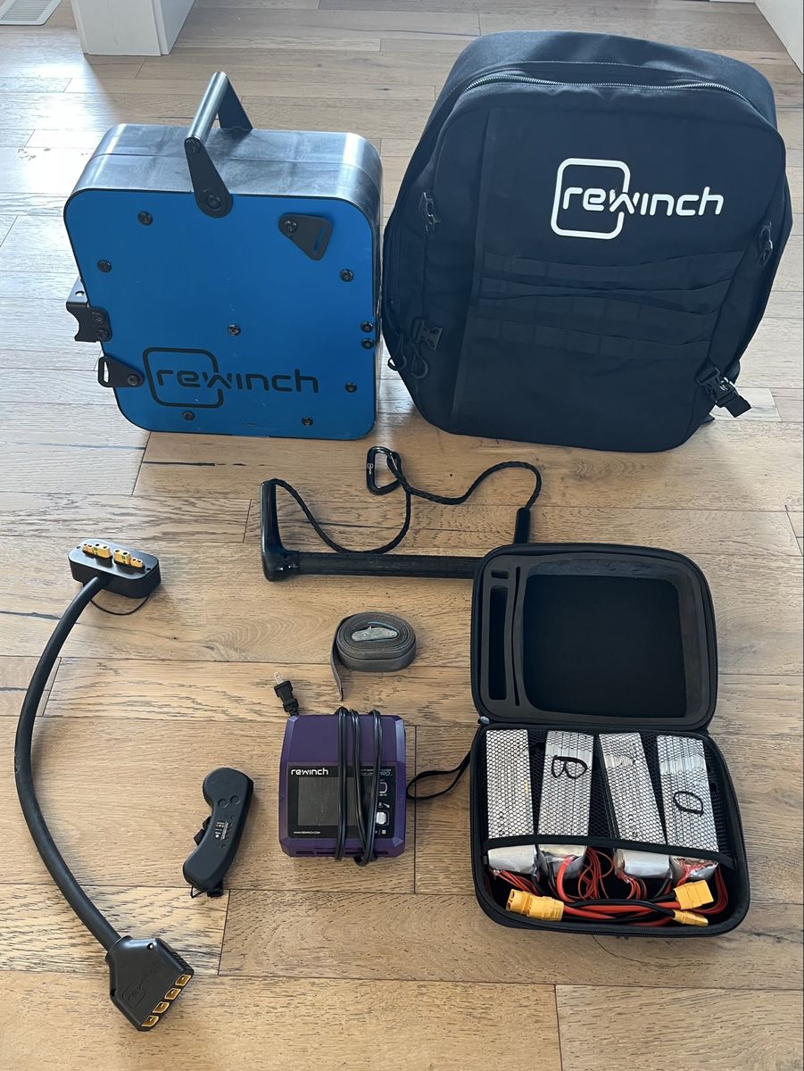 REWINCH surf winch