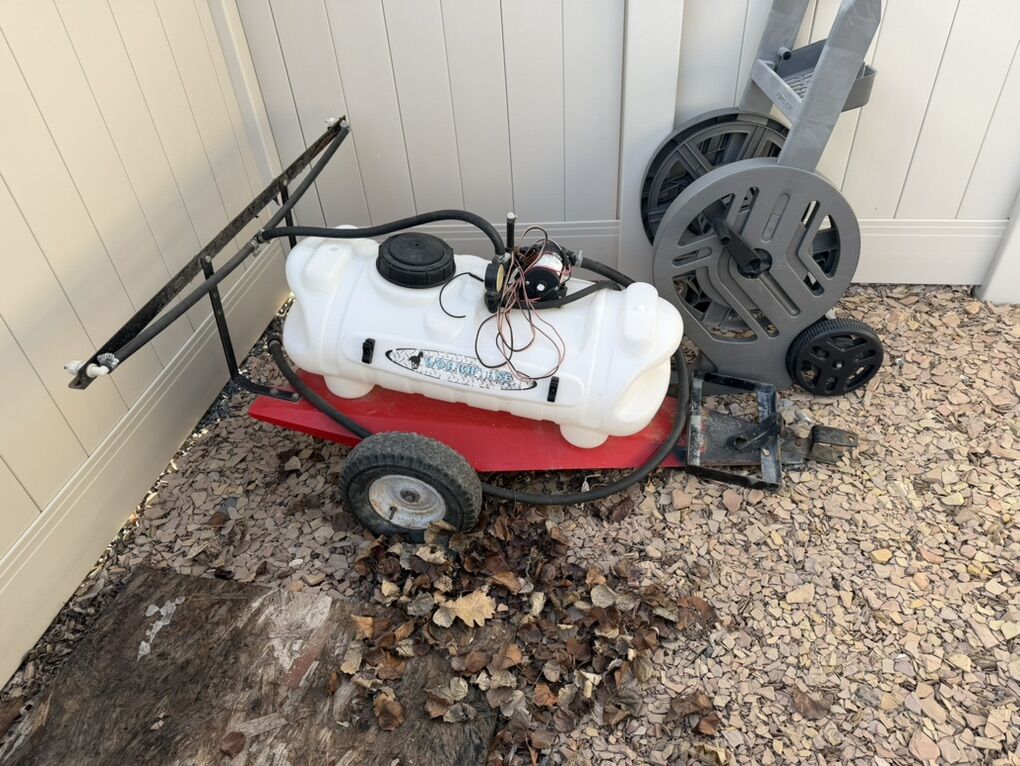 Weed Sprayer, Electric, Tow Behind
