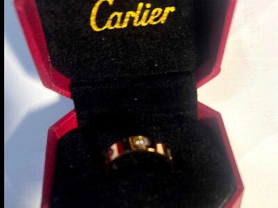 Cartier Pink Gold 8P Diamond Mini Love Ring
Excel