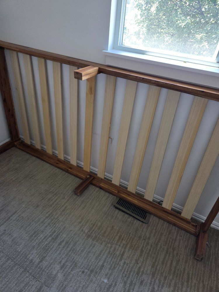 Wooden Bed Frame Slats (Twin Size) - Sturdy & Supportive Foundation