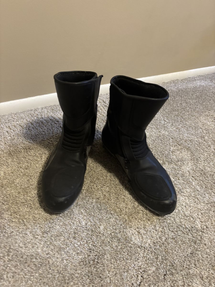 motorcycle mens boots size 12