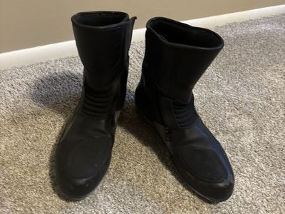 motorcycle mens boots size 12