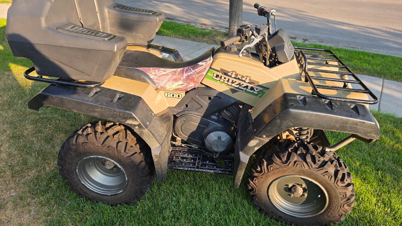2 atvs with trailer